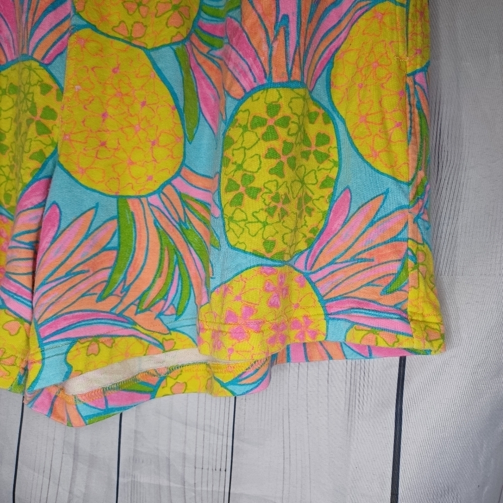 Chubbies Hooligans Neon Pineapple Retro Preppy Men's Lounge Shorts - Picture 3 of 11